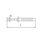 Alicate corte frontal electricista Ega Master 200 mm. Titacrom® Bimat 1000 V. codigo 76602