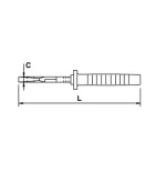 Alicate universal Ega Master 180 mm. Mastercut Titacrom® Bimat 1000 V. codigo 76607