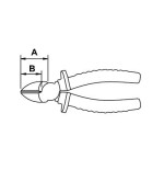 Alicate corte diagonal Ega Master 160 mm. Mastercut Titacrom® Bimat 1000 V. codigo 76616