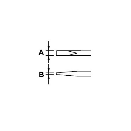Destornillador electricista Ega Master 2,5 x 75 mm. Mastertork codigo 66420