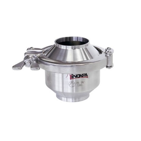 Valvula de retencion DIN soldar-soldar Inoxpa A-316L DN-65 FPM FDA