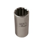 Llave de vaso 3/4" serie larga acero inoxidable Ega Master 2-3/16" 12 cantos codigo 38821