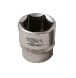 Llave de vaso 1/2" acero inoxidable Ega Master 23 mm. 6 cantos codigo 38339