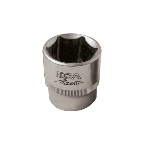 Llave de vaso 1/2" acero inoxidable Ega Master 1-1/16" 6 cantos codigo 38359