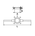 Porta cojinete-terraja Ega Master 30 x 11  codigo 57974