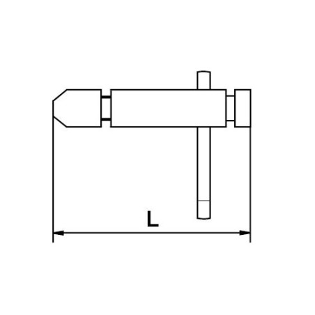 Giramachos  de carraca reversible Ega Master M5-M12 100 mm. codigo 57831
