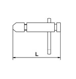 Giramachos  de carraca reversible Ega Master M5-M12 100 mm. codigo 57831