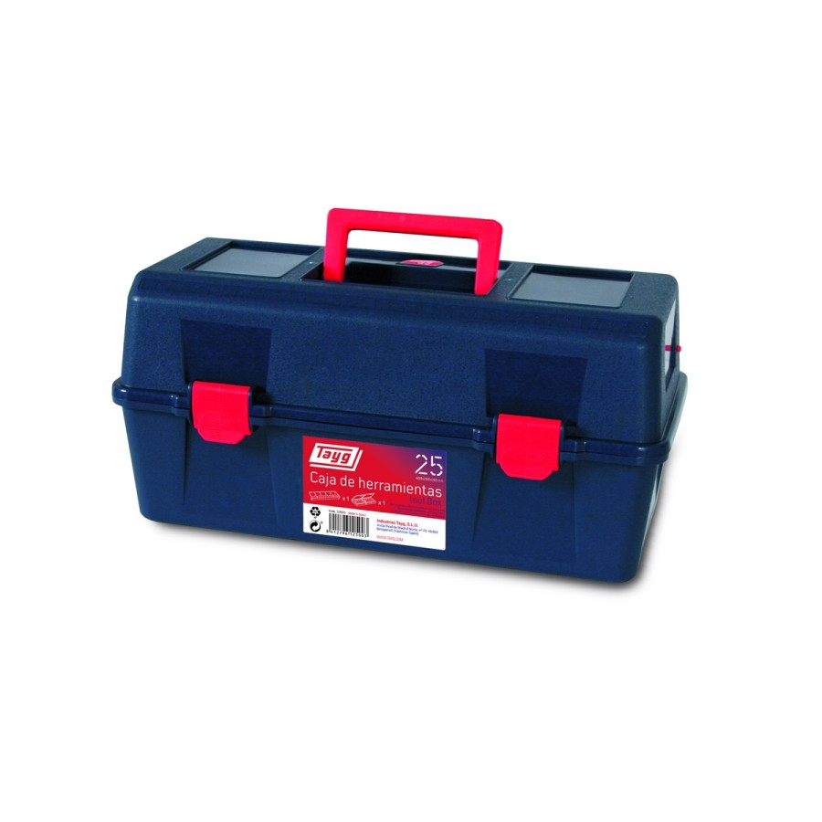 Caja de herramientas Tayg 400 x 206 x 188 mm. nº 25 codigo 125003 Caja de herramientas Tayg 400 x 206 x 188 mm. nº 25 codigo 125003