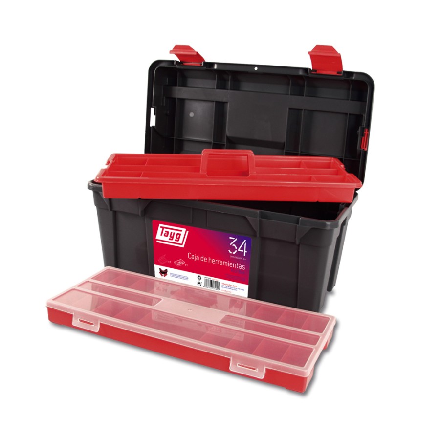 Caja de herramientas Tayg 580 x 285 x 290 mm nº 34 codigo 134005