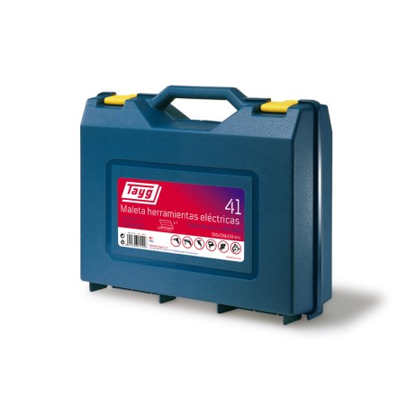 Maleta herramientas electricas Tayg 385 x 330 x 130 mm. nº 41 codigo 141003