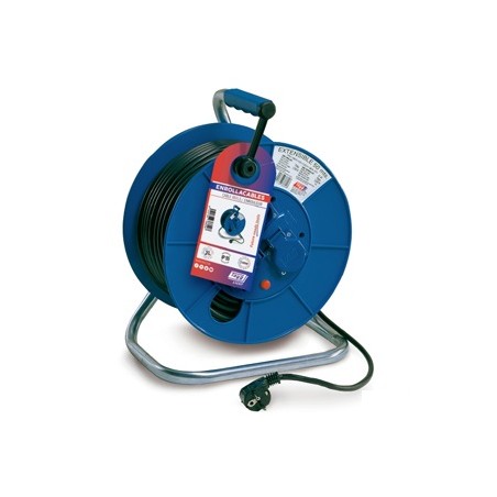 Enrollacables 25 metros Tayg 3.500 W. 3x1,5 con termostato IP-55 codigo 765001