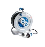 Enrollacables 50 metros Tayg 2.500 W. 3x1,5 con termostato y tapa IP-67 codigo 768507