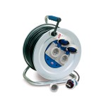 Enrollacables 50 metros Tayg 2.500 W. 3x1,5 con termostato y tapa IP-67 codigo 768507