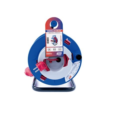Enrollacables 25 metros Tayg 3.200W. 3x1,5 1 base aerea codigo 774607