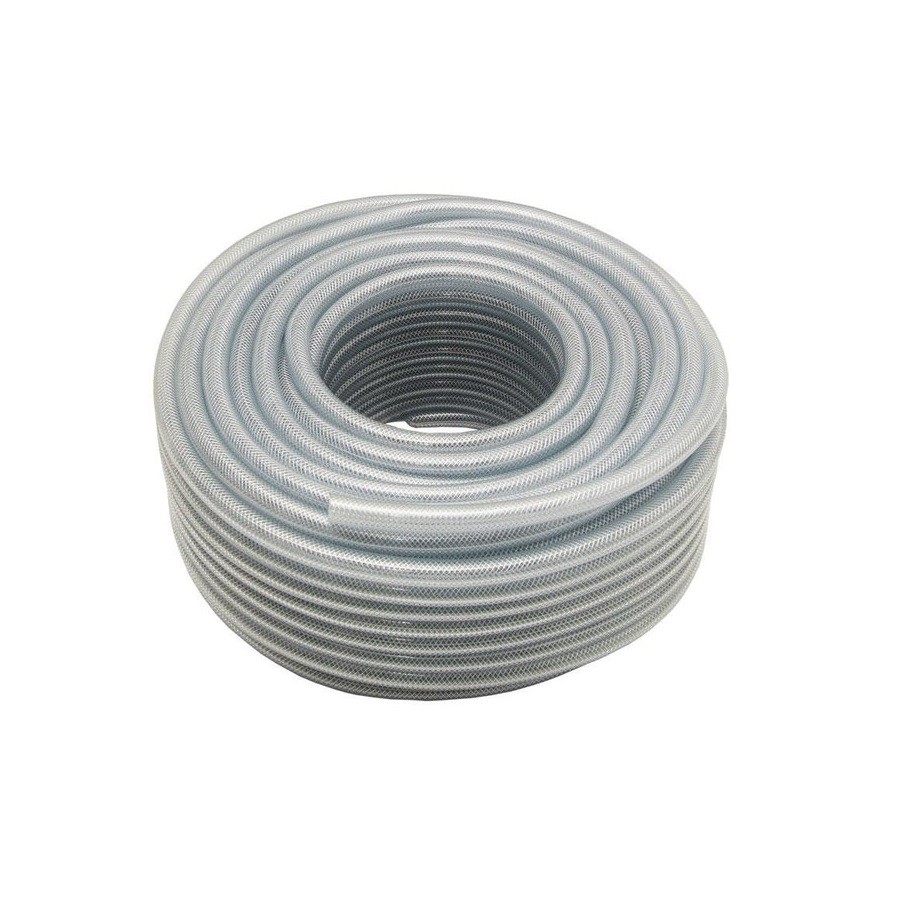 Rollo 25 mts. manguera PVC transparente Criflex mallada 40 x 50 mm. Rollo 25 mts. manguera PVC transparente Criflex mallada 40 x 50 mm.