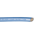 Manguera NBR inocuo blanco L-33 13 x 22 mm.