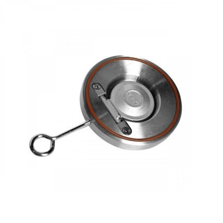 Valvula de retencion a clapeta a/inox. A-316 entre bridas (wafer) DN-200 PN-16