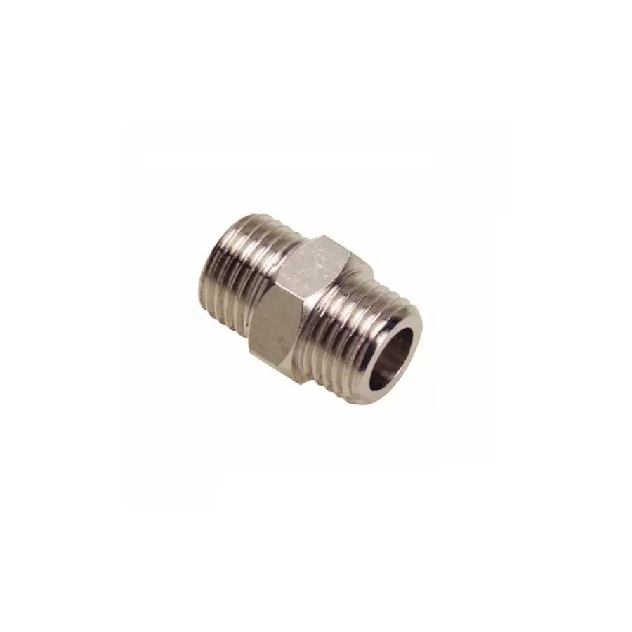 Machon conico laton niquelado 1/2"x1/2"