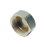Tapon hembra laton niquelado 1"