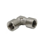 Codo hembra-hembra laton niquelado 1/2"