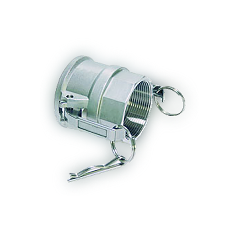 Acoplamiento hembra Kamlok tipo D aluminio rosca hembra 5"