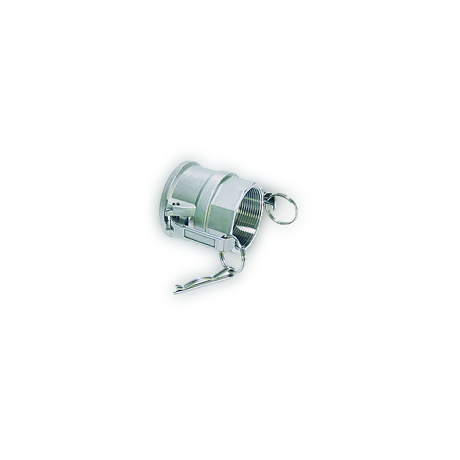 Acoplamiento hembra Kamlok tipo D aluminio rosca hembra 8" Acoplamiento hembra Kamlok tipo D aluminio rosca hembra 8"