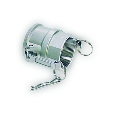 Acoplamiento hembra Kamlok tipo D aluminio rosca hembra 8"