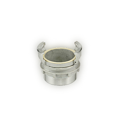 Racor Guillemin aluminio rosca macho con cierre DN-25x1"