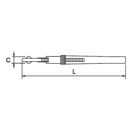 Llave Heavy Duty Ega Master 12" acero inoxidable codigo 38925