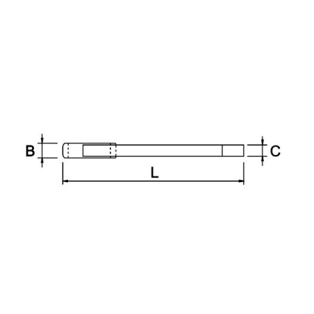 Llave estrella de golpe Ega Master 1-3/4" curva codigo 58385