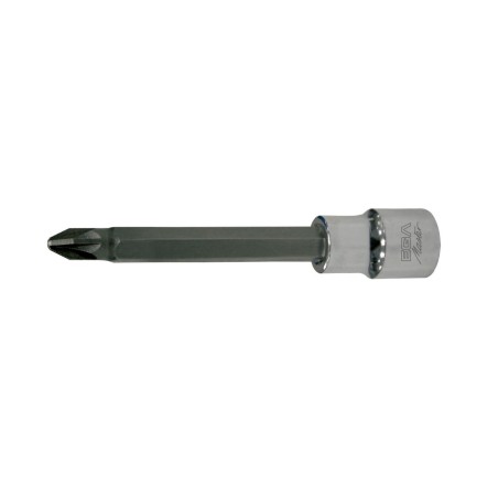 Punta atornilladora con vaso Ega Master 1/4" larga Pozidriv PZ-2 codigo 53024