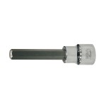 Punta atornilladora con vaso Ega Master 1/4" larga hexagonal 6 mm. codigo 53048