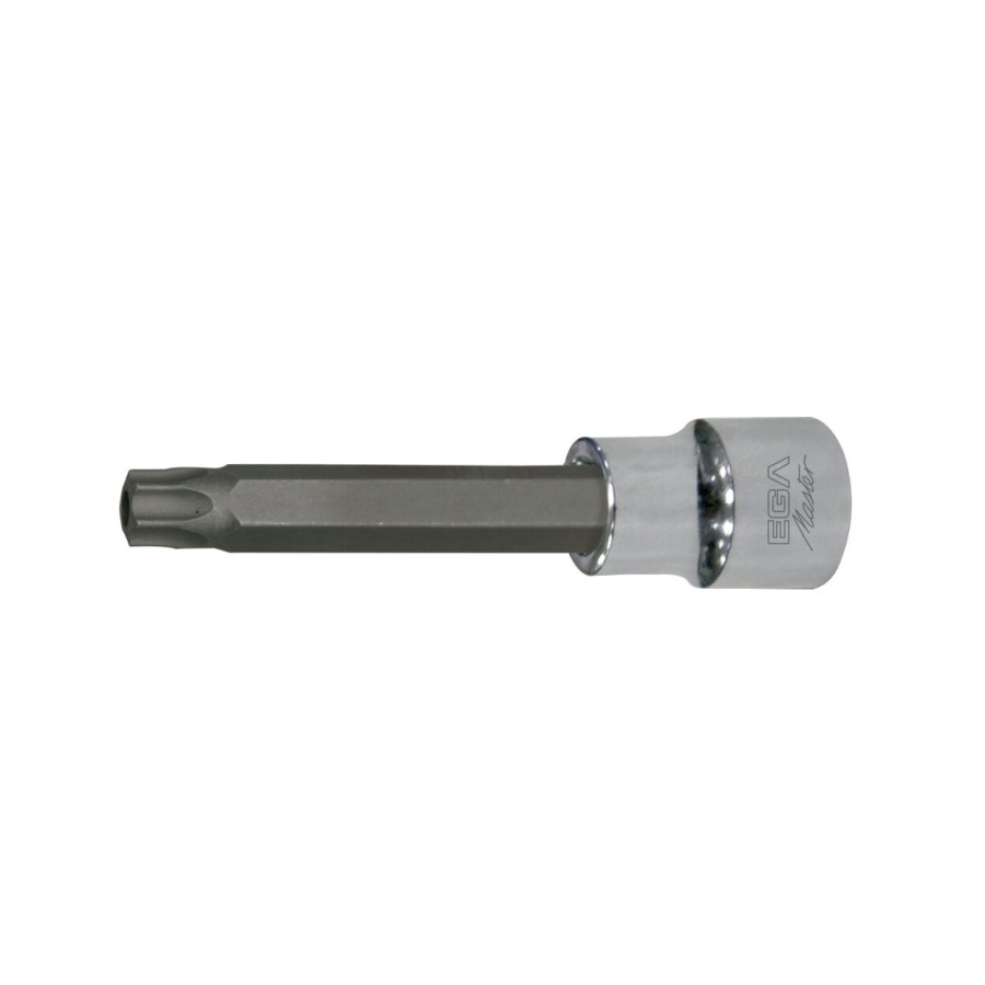 Punta atornilladora con vaso Ega Master 3/8" larga tamper torx TT-27 codigo 53103 Punta atornilladora con vaso Ega Master 3/8" larga tamper torx TT-27 codigo 53103