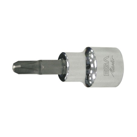 Punta atornilladora con vaso Ega Master 1/2" Philips PH-1 codigo 53105
