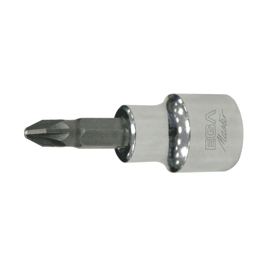 Punta atornilladora con vaso Ega Master 1/2" Pozidriv PZ-1 codigo 53107 Punta atornilladora con vaso Ega Master 1/2" Pozidriv PZ-1 codigo 53107