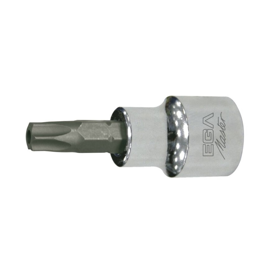 Punta atornilladora con vaso Ega Master 1/2" tamper torx TT-25 codigo 53116 Punta atornilladora con vaso Ega Master 1/2" tamper torx TT-25 codigo 53116