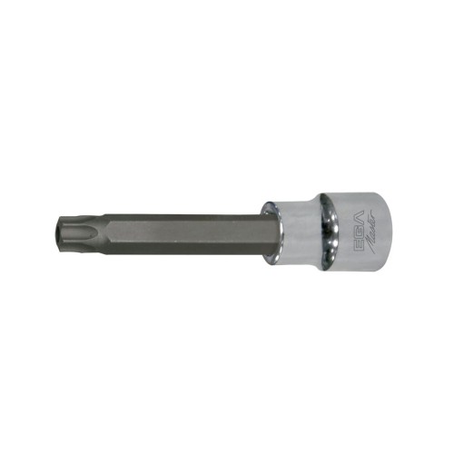 Punta atornilladora con vaso Ega Master 1/2" larga tamper torx TT-20 codigo 53149