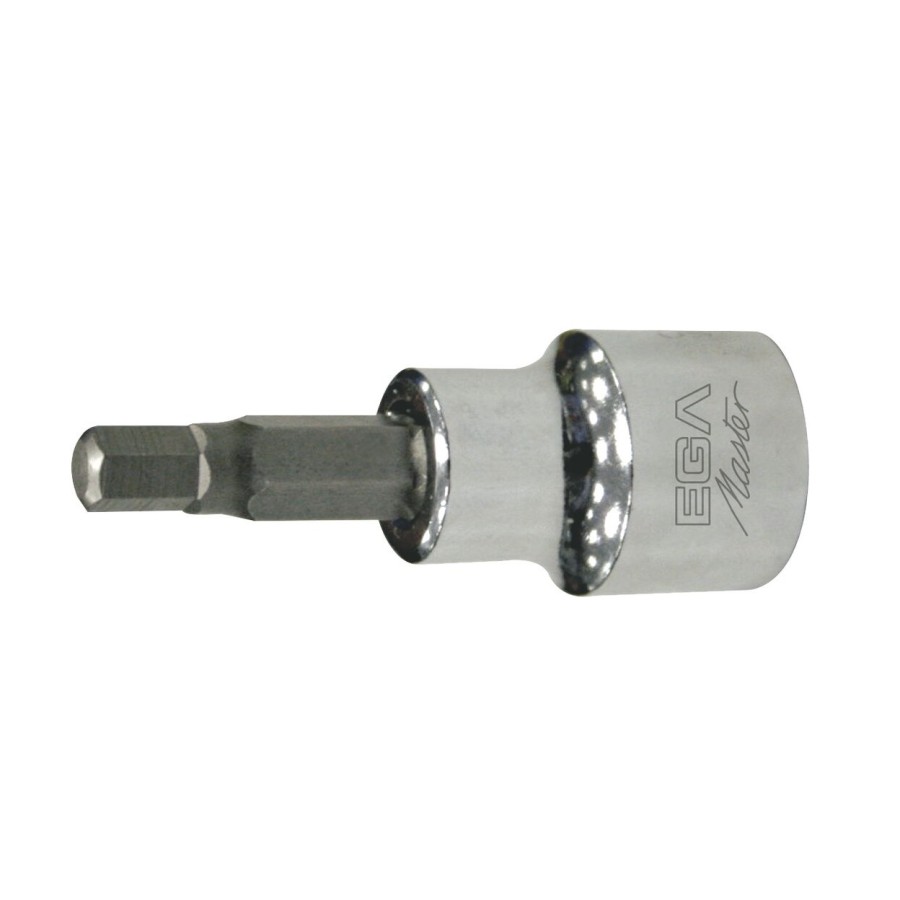 Punta atornilladora con vaso Ega Master 1/4" hexagonal 6 mm. codigo 66746 Punta atornilladora con vaso Ega Master 1/4" hexagonal 6 mm. codigo 66746