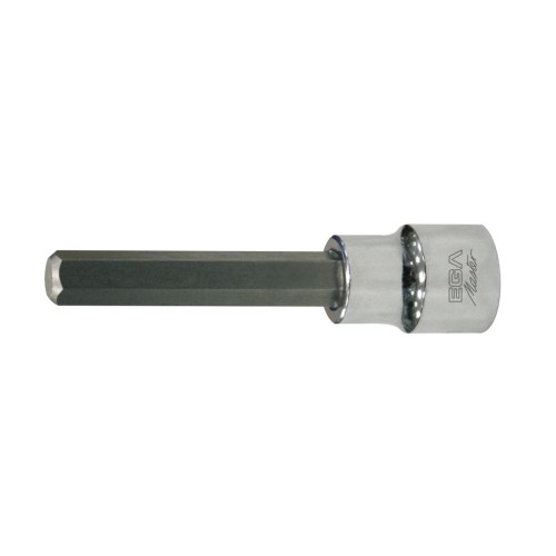 Punta atornilladora con vaso Ega Master 3/8" larga hexagonal 8 mm. codigo 66781