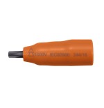 Punta atornilladora con vaso Ega Master 3/8" torx T-27 1.000 V. codigo 79896