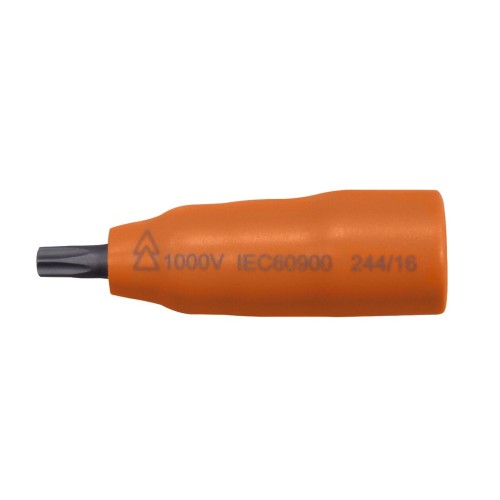 Punta atornilladora con vaso Ega Master 3/8" torx T-50 1.000 V. codigo 79951