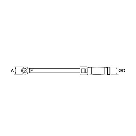 Llave dinamometrica reversible Ega Master 1" 400-2000 Nm (300-1500 Lb.ft) codigo 62978
