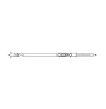 Llave dinamometrica digital Ega Master 3/4" 25-500 Nm con comunicacion de datos codigo 67721