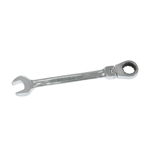 Llave combinada de carraca articulada Classicgear Ega Master 30 mm. cromado pulido espejo codigo 63931