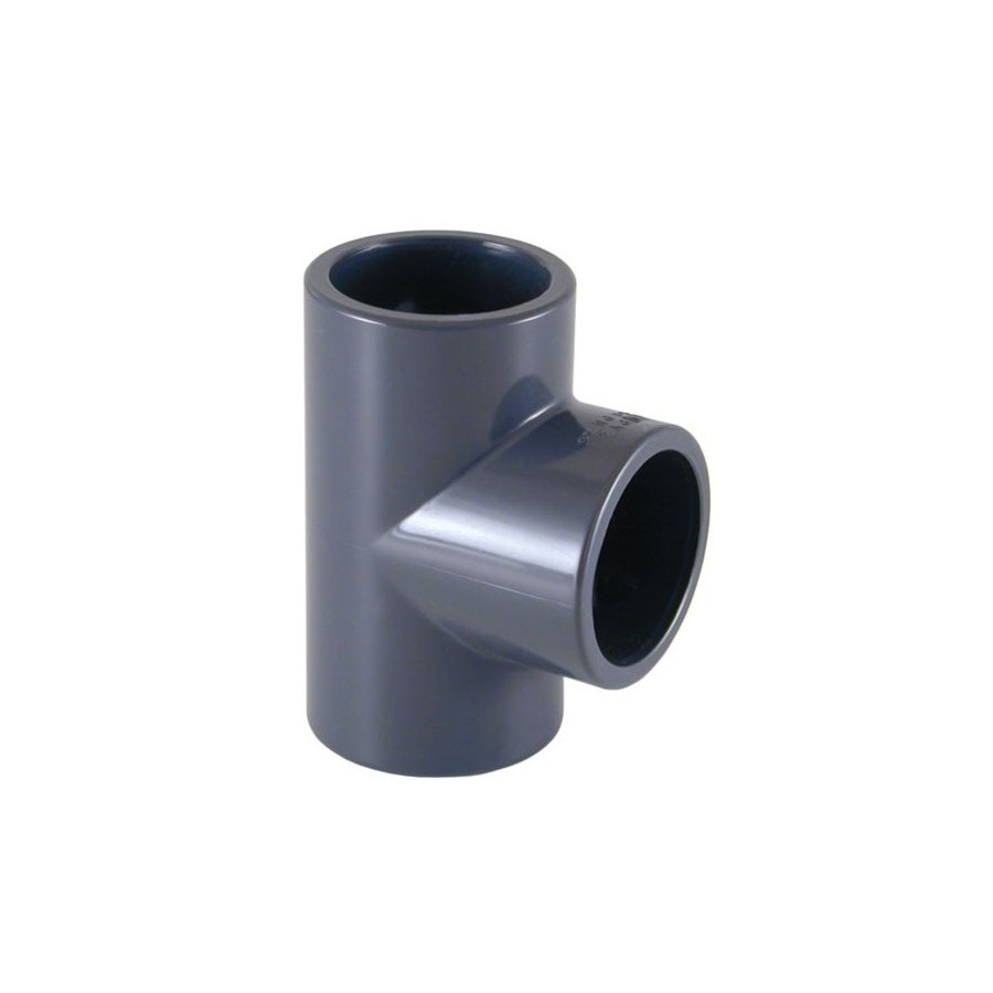 Te 90º PVC encolar D-40 mm. PN-16
