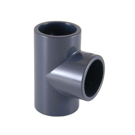 Te 90º PVC encolar D-40 mm. PN-16