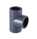Te 90º PVC encolar D-75 mm. PN-16