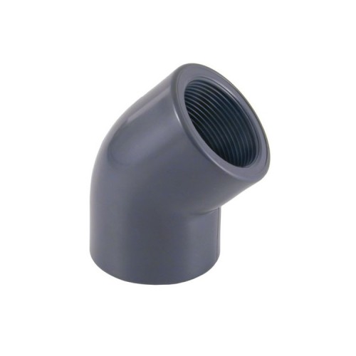 Codo 45º PVC encolar D-315 mm. PN-16