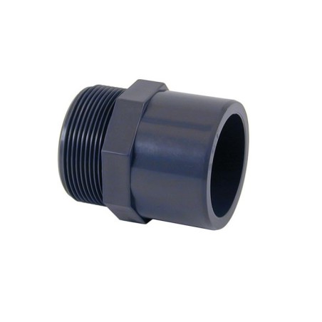 Terminal PVC rosca macho D-40x1-1/4" PN-10