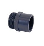 Terminal PVC rosca macho D-40x1-1/4" PN-10